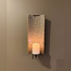 Southern Living Flora Embossed Sconces